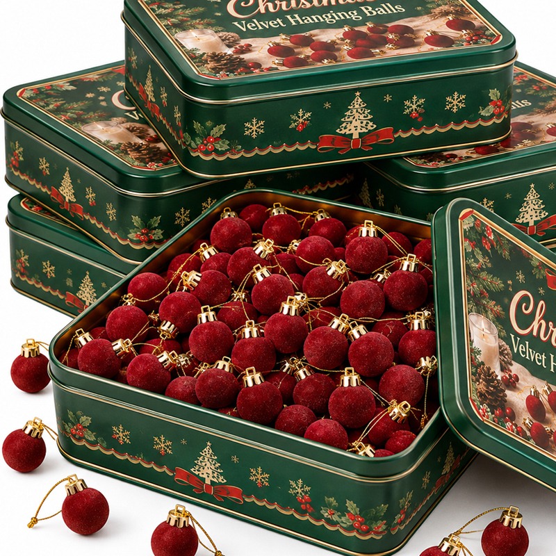 2 cm wijnrode fluwelen kerstba - Home Decor Indonesia recensie en prijs