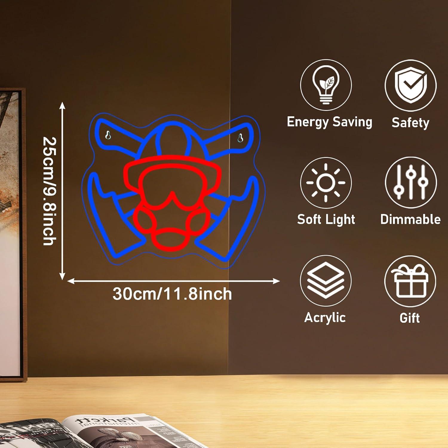 Brandweerman gasmasker neonrec - Home Decor Theme recensie en prijs