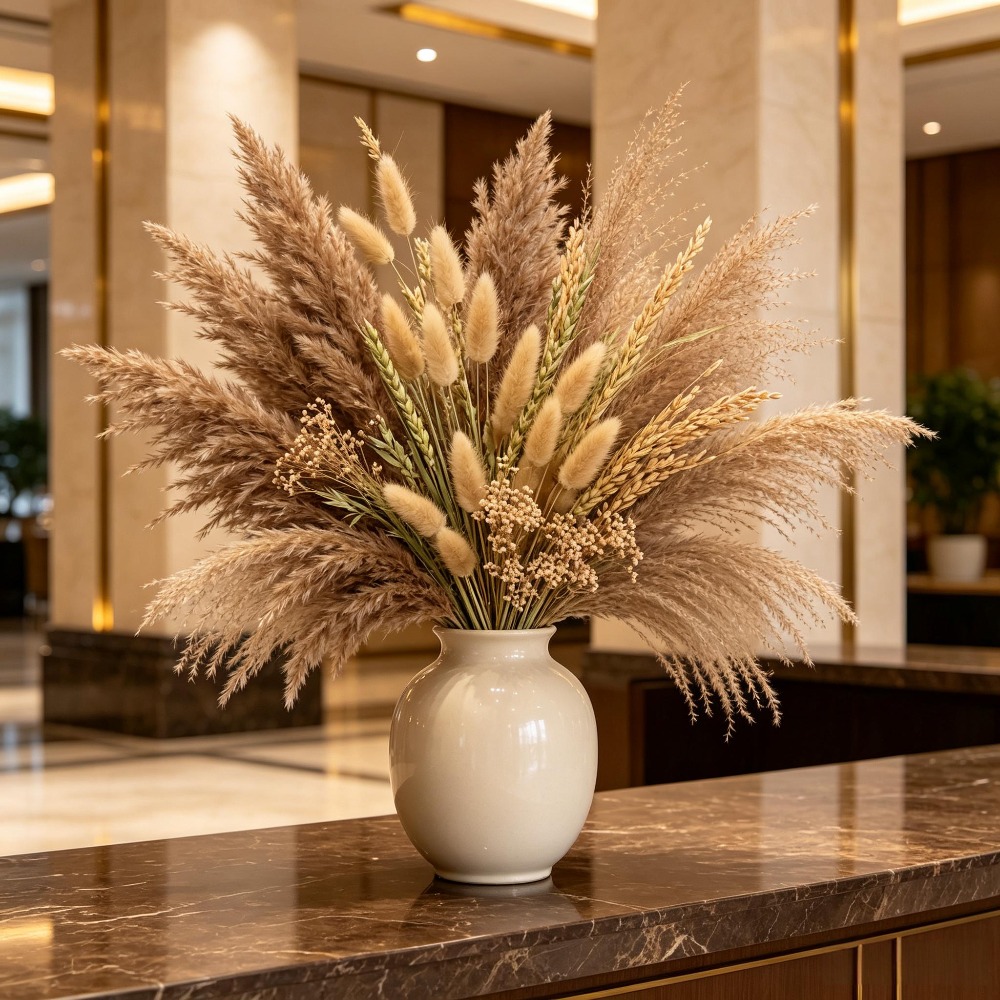 1 Bosje gemengde gedroogde blo - Pampas Grass Decor recensie en prijs