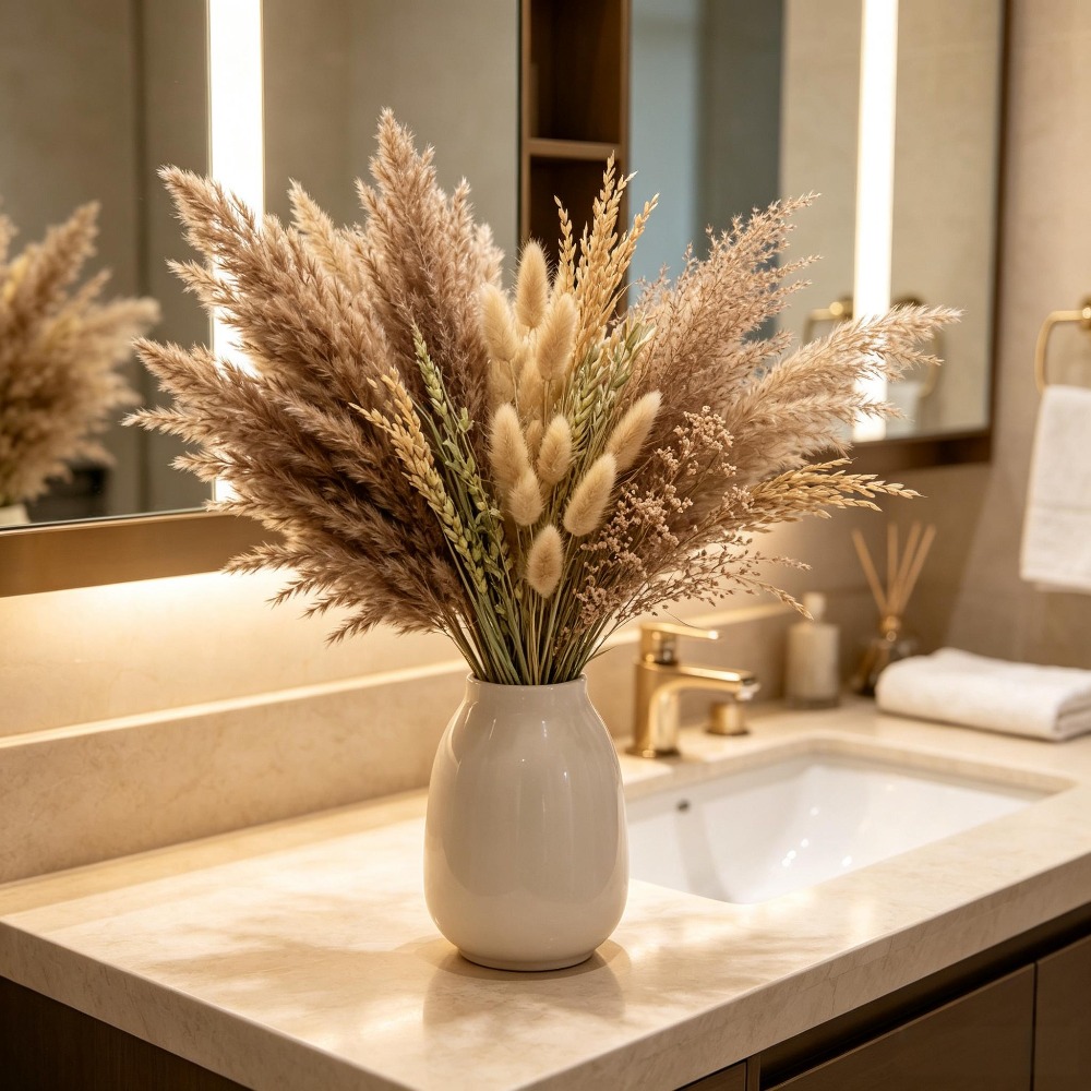 1 Bosje gemengde gedroogde blo - Pampas Grass Decor recensie en prijs