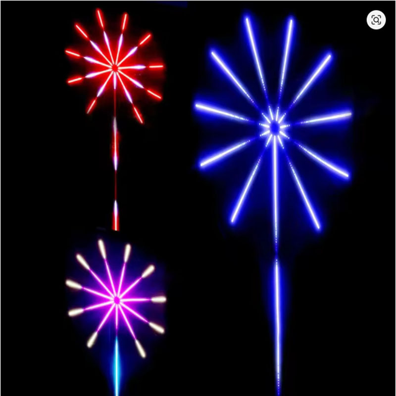 NIEUW DC5V USB RGBIC Vuurwerk  - Home Decor Free App recensie en prijs
